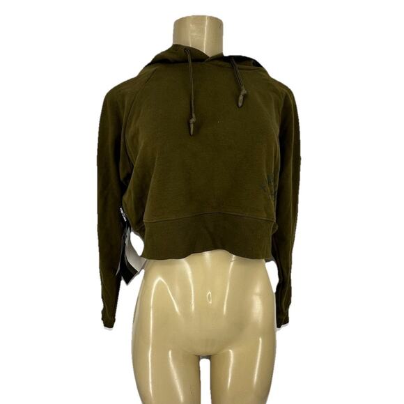 NEW Flag Nor Fail Small Women Cropped Hoodie Sweatshirt Graphic Print 7-1k - Picture 1 of 8